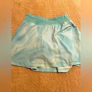 All in Motion Light Blue Skater Skirt